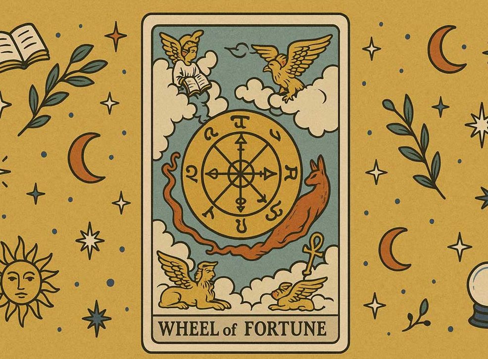 Arcanum 10 The Wheel of Fortune