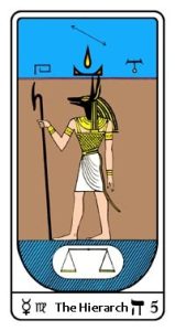 Arcanum 5 The Hierophant - The Pope