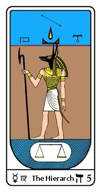 Arcanum 5 The Hierophant - The Pope