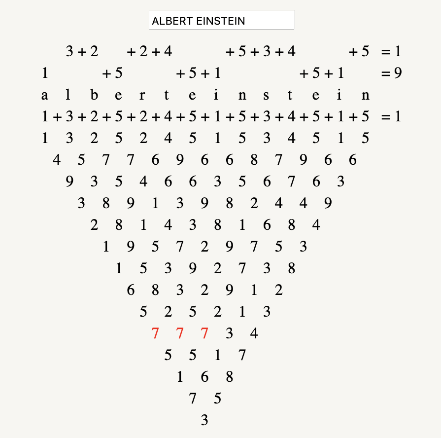 The Triangle of Life or Inverted Pyramid System