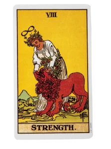 Arcanum XI Meaning Strength Tarot